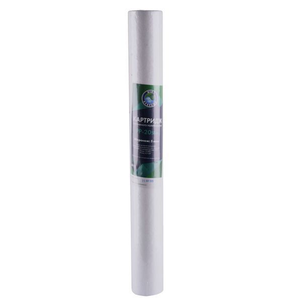 Картридж полипропиленовый Slim line 20*2,5&Prime; Bio+ systems PP-20 (5 мкм) 12328 фото