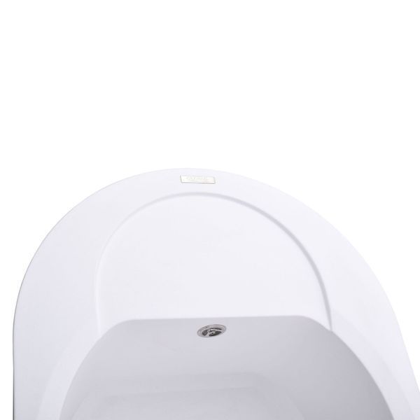 Гранитная мойка Globus Lux MORAINE белый 600х470мм-А0007 7555 фото