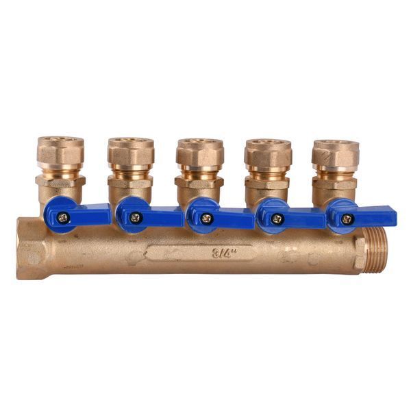 Колектор CRISTAL 3/4х16 &Prime;5-ою з перекриванням (NM-1018) 1472 фото