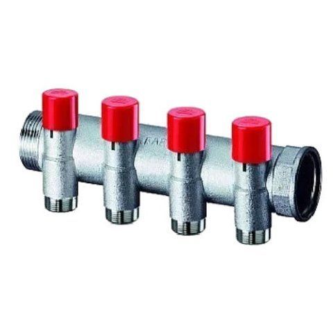 Запорный коллектор FAR 4 отвода 1 1/4"x3/4" Евроконус (FK 3921 1143404EU) FK 3921 1143404EU фото