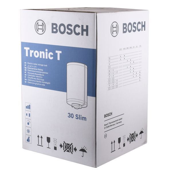Водонагрівач Bosch Tronic 2000 TR 2000 T 30 SB / 30л, 1500W, Slim 26705 фото