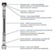 Шланг антивибрационный прямой SOLOMON 1″ НВ 0,6м HS3001 S 680 фото 4