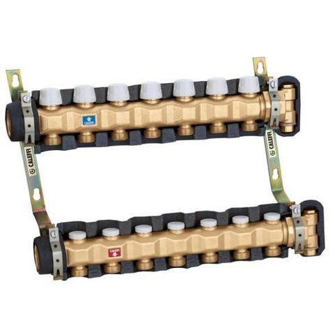 Коллектор в сборе для кондиционирования 1 1/4" x 7 вых. 3/4" 5&ndash;100&deg;C 10 bar 6637G5 IS 1853772985 фото