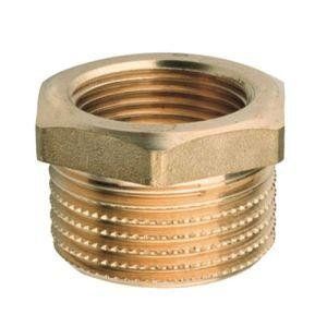 Переходник латунный (футорка) 1 1/2"х1/2" НВ CC Cavaletto C018016 фото
