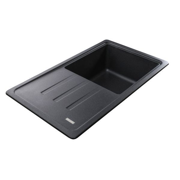 Гранитная мойка Globus Lux LUGANO графит 780x435мм-А0001 8848 фото