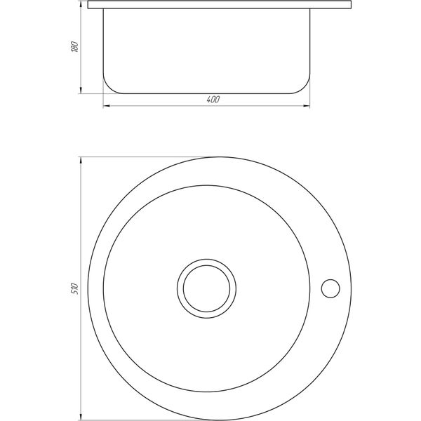 Мойка кухонная Mira MR 510 D Decor 14445 фото