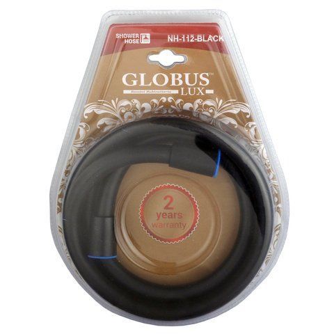 Шланг душовий Globus Lux NH-112-150-Black 21937 фото