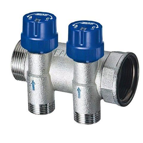 Терморегулирующий коллектор FAR 2 отвода 1 1/4"x3/4" Евроконус (FK 3911 1143402EU) FK 3911 1143402EU фото