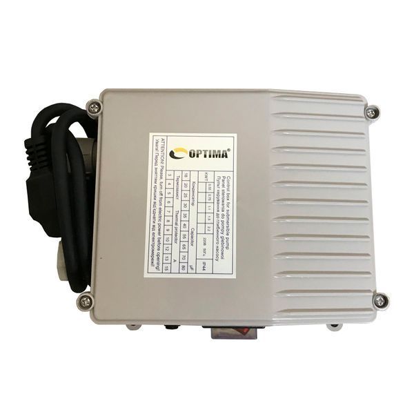 Насос свердловинний з підв, стійк, до піску 3&Prime; OPTIMA 3SDm1,8/11 0,25 кВт 45м + пульт+кабель25м NEW 20696 фото