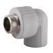 Угол 90 наружная резьба Vsplast PPR ф63х2&Prime; 1010 4062 фото 1