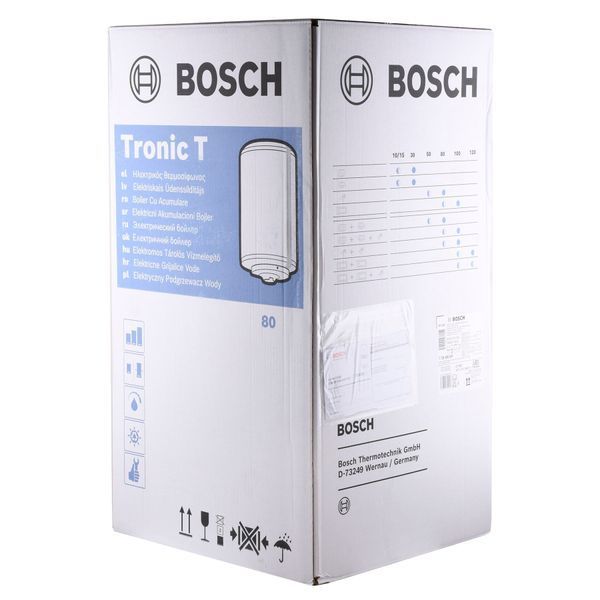 Водонагреватель Bosch Tronic 2000 T TR2000T 80 B / 80л, 2000W 25037 фото