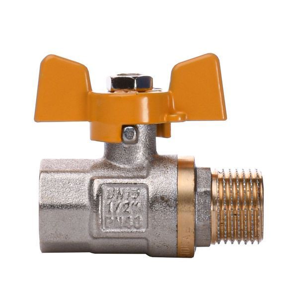Кран кульовий прямий Q PROFESSIONAL 1/2&Prime; ЗВ ЖБ PN40 QP152 13976 фото