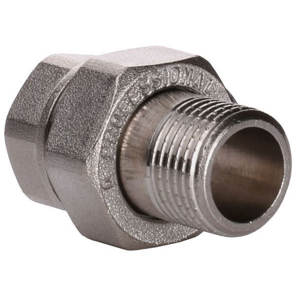Сгон-американка прямой PROFESSIONAL 1 1/4&Prime; НИКЕЛЬ QP160 5130 фото