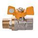 Кран кульовий прямий Q PROFESSIONAL 1/2&Prime; ЗВ ЖБ PN40 QP152 13976 фото 1