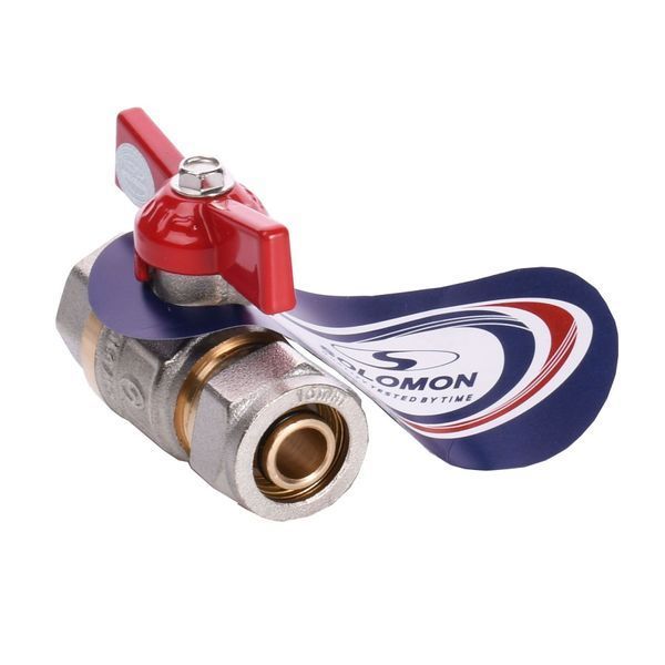 Кран шаровый SOLOMON 16х1/2&Prime; 1184 внутр. резьба 1239 фото