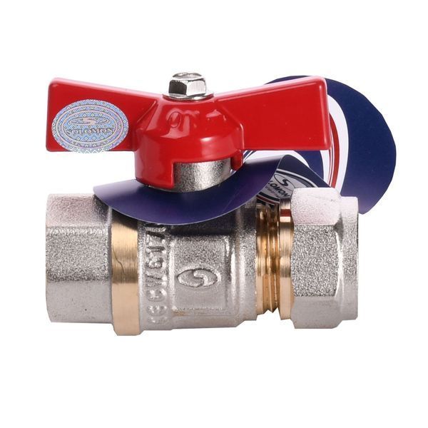 Кран шаровый SOLOMON 16х1/2&Prime; 1184 внутр. резьба 1239 фото