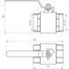Кран кульовий прямий Q PROFESSIONAL 1 1/2&Prime; ВВ КР PN40 QP151 13979 фото 8