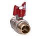 Кран кульовий прямий Q PROFESSIONAL 1/2&Prime; ЗЗ КБ PN40 QP153 12533 фото 2