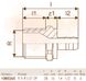 Штуцер PE-Xa Ø9,9 - 1/2″ ЗР с одним кольцом PE-X ring Uponor GmbH 80015 фото 2