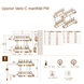 Колектор (нержавійка кв. профіль) з витратомірами Vario C FM &Oslash;1 НГ x 9 х 3/4&Prime; Uponor GmbH 81927 фото 4