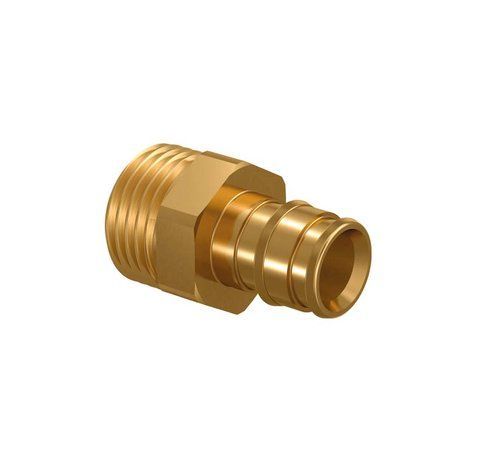 Штуцер латунь Q&E с наружной резьбой &Oslash;25 х G3/4&Prime; ЗP Uponor GmbH 80285 фото