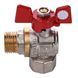 Кран кульовий Q PROFESSIONAL 1/2&Prime; нв КБ кутовий Q154 PN40 15354 фото 2
