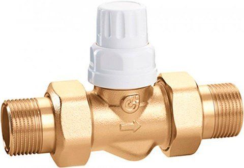 Вентиль зоновий двоходовий під термоголовку &Oslash;1/2" 10 bar 0&divide;95 &deg;C Caleffi S.p.a 676040 1837540066 фото