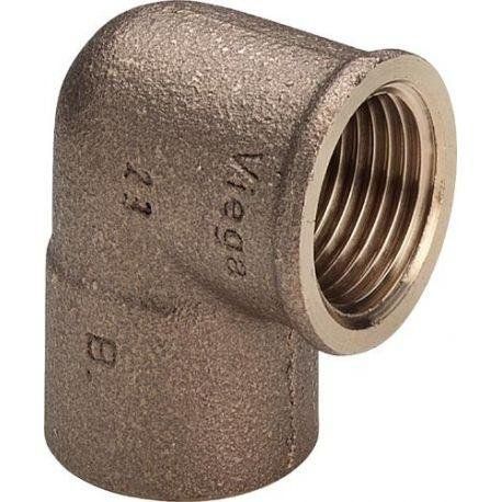94090g Колено &Oslash;22 х 1/2" В (бронза) (106102) Viega GmbH 61112 фото