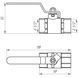 Кран шаровый прямой Q PROFESSIONAL 1/2&Prime; ВВ КР PN40 QP151 10163 фото 4