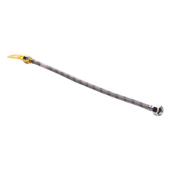 Шланг нержавіюча сталь ECO FIX 1/2&Prime;х1/2&Prime; ВВ 0,6 м EPDM 12022 фото
