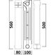 Радиатор биметаллический секционный QUEEN THERM 500/100 (кратно 10) 19977 фото 8