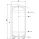 Тепло-хладоаккумулятор 300 л (системы кондиционирования) ACQUA REFRIGERATA ZINCATO (оцинкованная) ZB VT 6 bar -10/+60°C Cordivari srl 87697 фото 4