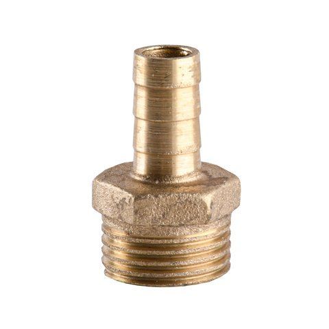 Штуцер латунный 1/2&Prime;НР х 10мм литейный 1603Б 17014 фото
