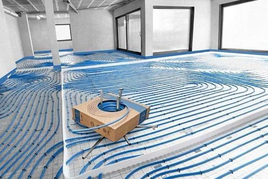 Труба KAN-therm Blue Floor PE-RT Ду 16х2 с антидиф. защитой (600м) 1829198183 фото