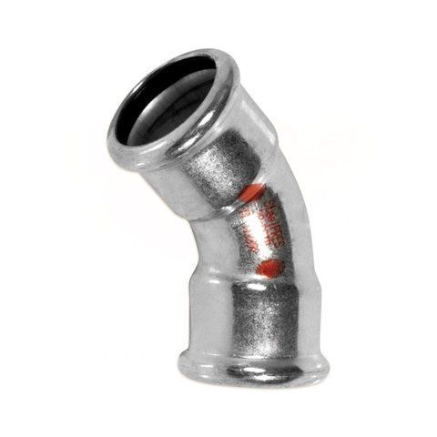 Коліно сталеве &Oslash;88,9 45&deg; ВВ оцинковане (опалення) STEELPRES&reg; RM 91034 фото