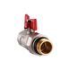 Кран кульовий прямий з американкою WATERVALVE Q003 NV-V343 3/4&Prime; ЗB 10227 фото 3