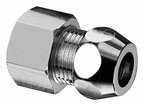 Перехідник хром &Oslash;10 х 3/8"В VA Albertoni srl 414 (G02508) G02508 фото