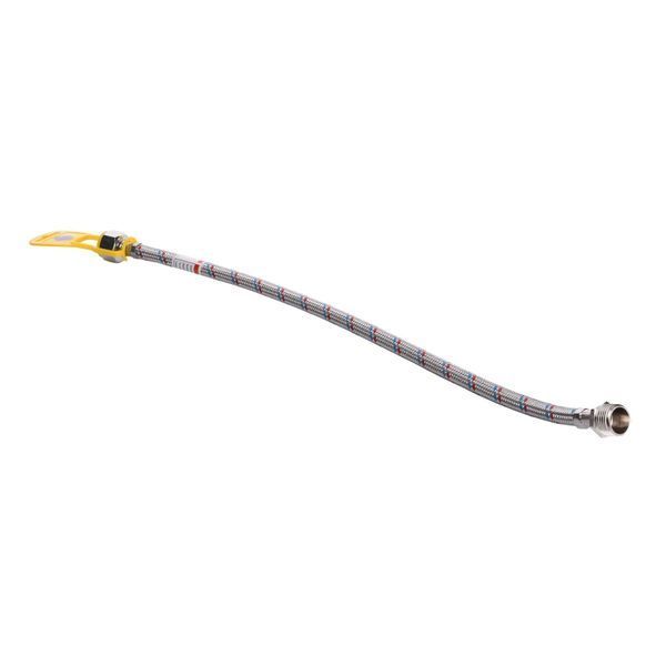 Шланг нержавеющая сталь ECO FIX 1/2&Prime;х1/2&Prime; НВ 0,5 м EPDM 12025 фото