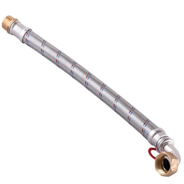 Шланг антивібраційний кутовий SOLOMON 1&Prime; ЗВ 1,0м HS3001 2115 фото