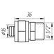 Муфта с наружной резьбой APE ITALY 701 L 1/2&Prime;х16 611 фото 7